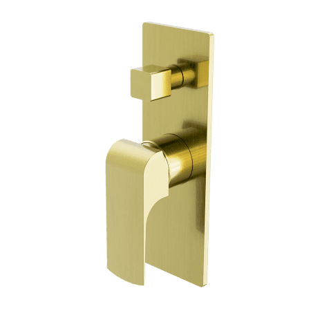 Elgin Shower Mixer With Divertor Trim Kits Only Brushed Gold (NR231411aBG)