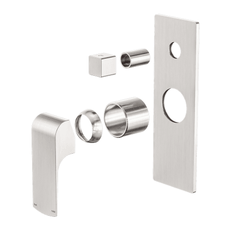 Elgin Shower Mixer With Divertor Trim Kits Only Brushed Nickel (NR231411atBN)