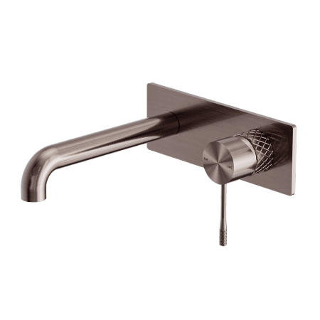 Oria Wall Basin/Bath Mixer Brushed Bronze (NR331807aBZ)