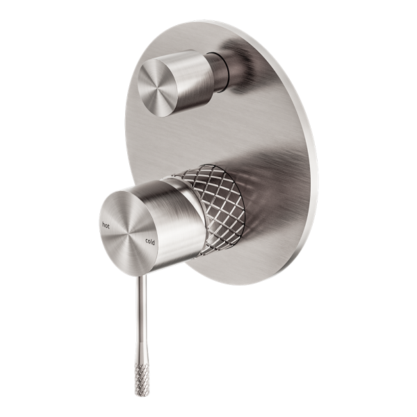 Oria Shower Mixer With Divertor Brushed Nickel (NR331809aBN)