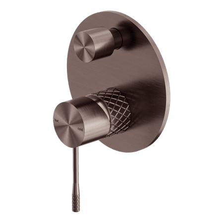 Oria Shower Mixer With Divertor Brushed Bronze (NR331809aBZ)