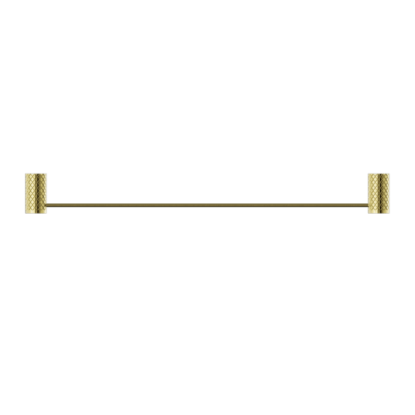 Oria Single Towel Rails 600mm Brushed Gold (NR3324BG)