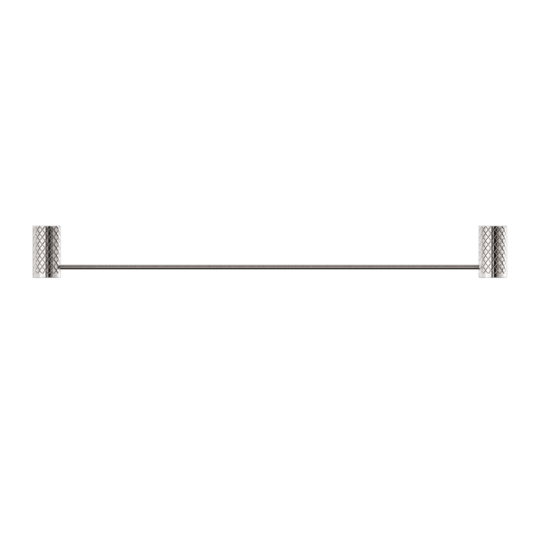 Oria Single Towel Rails 600mm Brushed Nickel (NR3324BN)