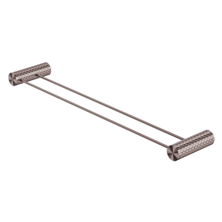 Oria Double Towel Rail 600mm Brushed Bronze (NR3324dBZ)