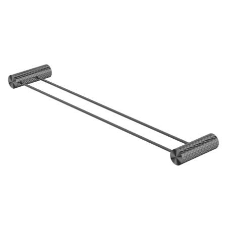 Oria Double Towel Rail 600mm Graphite (NR3324dGR)