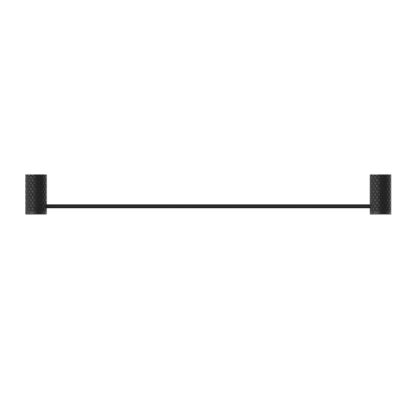 Oria Single Towel Rails 600mm Matte Black (NR3324MB)