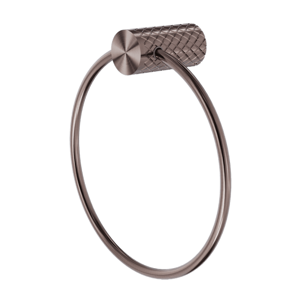 Oria Towel Ring Brushed Bronze (NR3380aBZ)