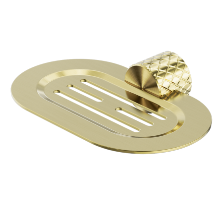 Oria Soap Dish Holder Brushed Gold (NR3381BG)