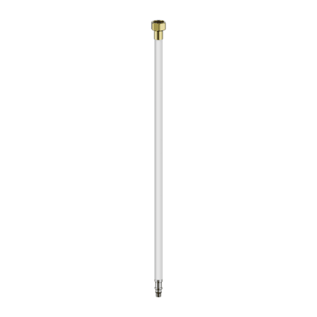 500mm Premium Flexible Mixer Tap Hose Pair Brushed Gold (NR506042BG)