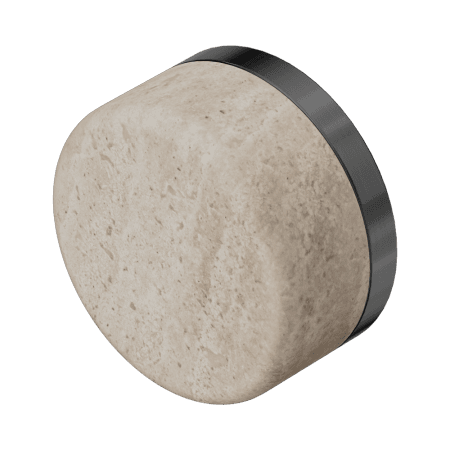 Serenity Rome Travertine Handle Gun Metal (24C008GM)