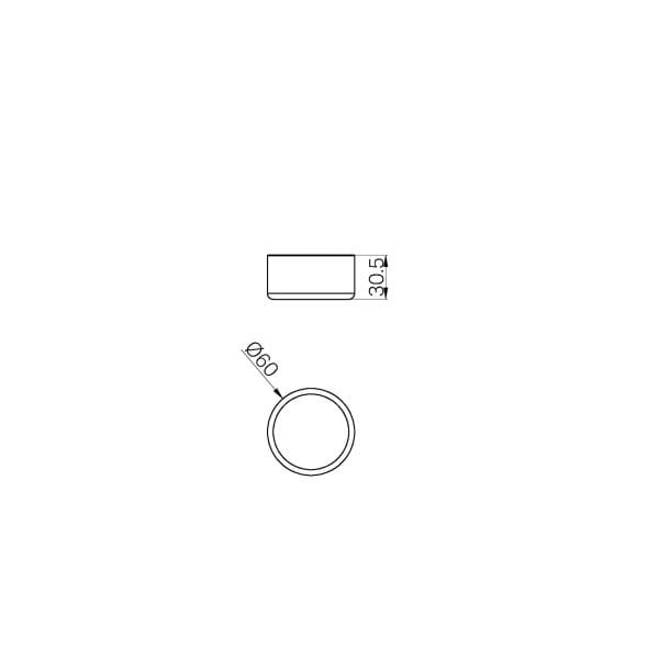 Serenity Metal Handle Chrome (24C030CH)