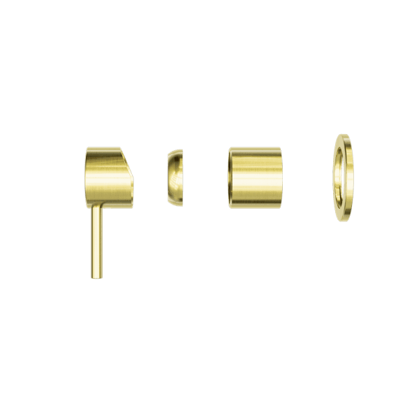 Zen SS316L Shower Mixer Trim Kits Only Brushed Gold (NR162211tBG)