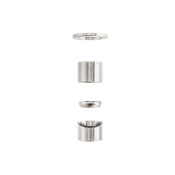 Zen SS316L Shower Mixer Trim Kits Only Brushed Nickel (NR162211tBN)
