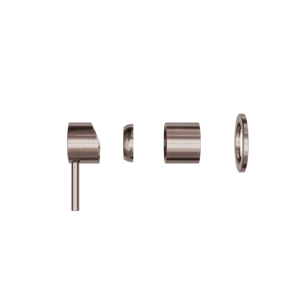 Zen SS316L Shower Mixer Trim Kits Only Brushed Bronze (NR162211tBZ)
