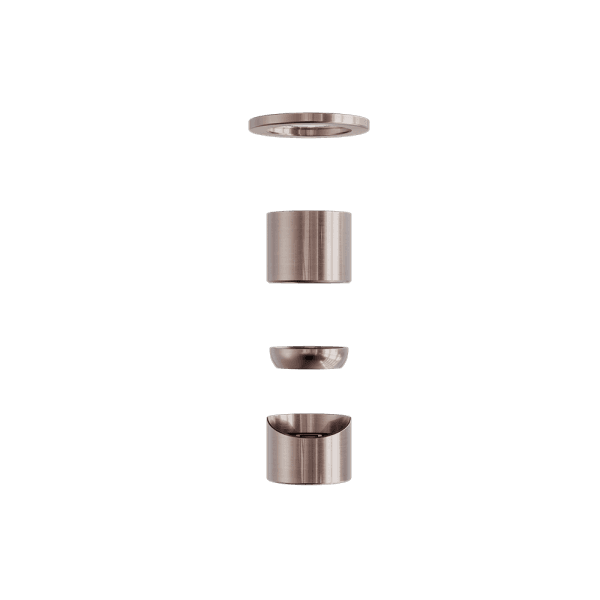 Zen SS316L Shower Mixer Trim Kits Only Brushed Bronze (NR162211tBZ)