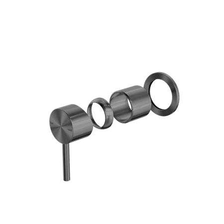 Zen SS316L Shower Mixer Trim Kits Only Graphite (NR162211tGR)