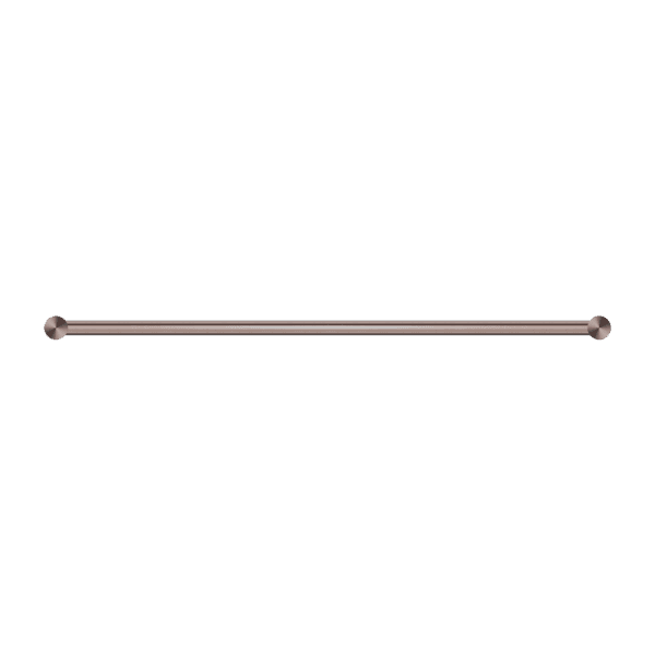 NEW MECCA DOUBLE TOWEL RAIL 600MM BRUSHED BRONZE (NR2324dBZ)