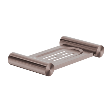 NEW MECCA SOAP DISH HOLDER BRUSHED BRONZE (NR2381BZ)