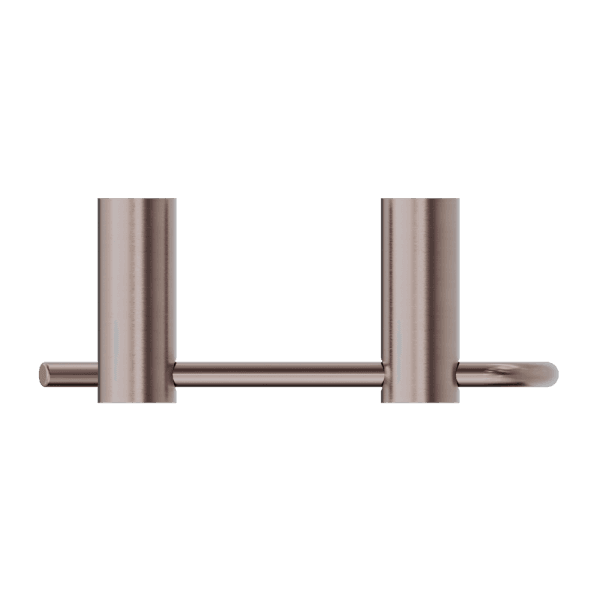 NEW MECCA TOILET ROLL HOLDER BRUSHED BRONZE (NR2386BZ)