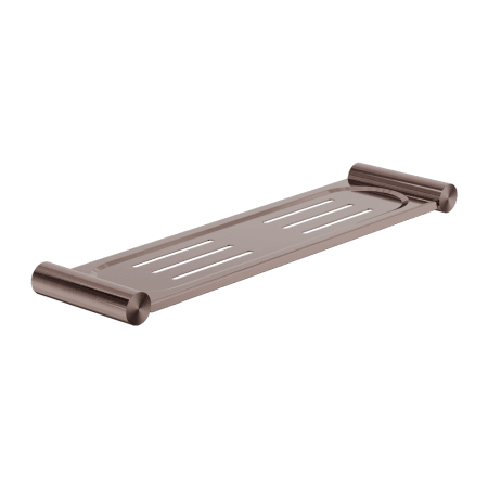 NEW MECCA METAL SHOWER SHELF BRUSHED BRONZE (NR2387aBZ)