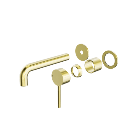Ecco Wall Basin/Bath Mixer Trim Kits Only Brushed Gold (NR301310atBG)