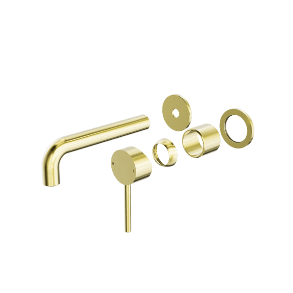 Ecco Wall Basin/Bath Mixer Trim Kits Only Brushed Gold (NR301310atBG)