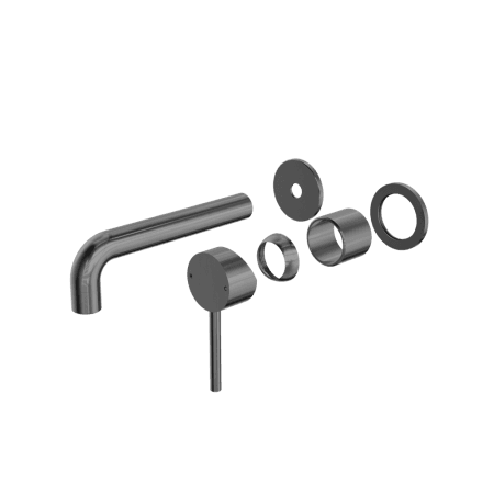 Dolce Wall Basin/Bath Mixer Separate Back Plate Trim Kits Only Gun Metal (NR250810ctGM)