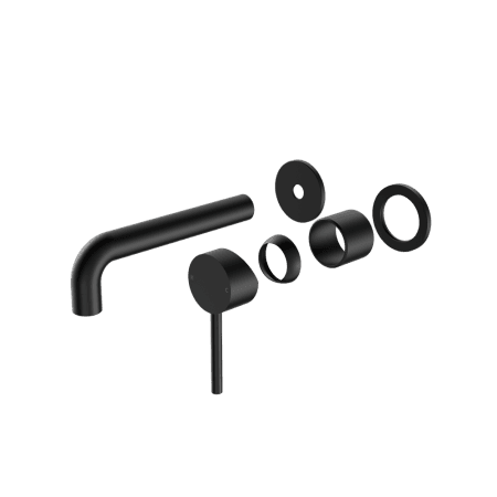 Dolce Wall Basin/Bath Mixer Separate Back Plate Trim Kits Only Matte Black (NR250810ctMB)