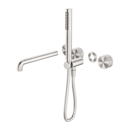 Opal Progressive Shower System Separate Plate With Spout 230/250MM Trim Kits Only Brushed Nickel (NR252003b230tBN/NR252003b250tBN)