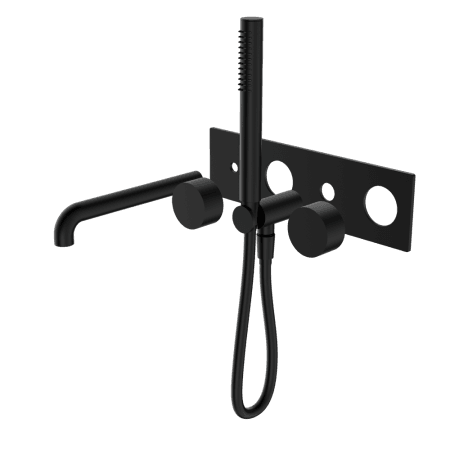 Kara Progressive Shower System With Spout 230/250MM Trim Kits Only Matte Black (NR271903a230tMB/NR271903a250tMB)