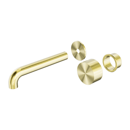 Kara Progressive Wall Basin/Bath Set Trim Kits Only 120/160/185/230/260MM Spout Brushed Gold (NR271907at120BG/NR271907at160BG/NR271907at185BG/NR271907at230BG/NR271907at260BG)