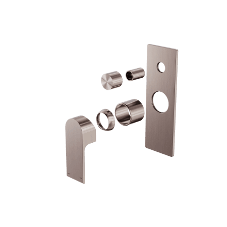Bianca Shower Mixer With Divertor Trim Kits Only Brushed Bronze (NR321511atBZ)