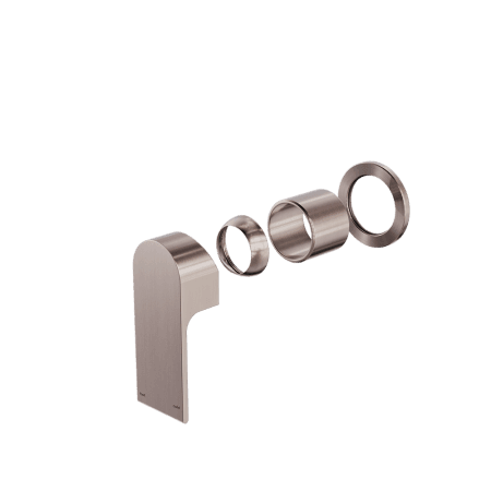 Bianca Shower Mixer 60mm Plate Trim Kits Only Brushed Bronze (NR321511HTBZ)