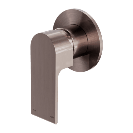 Bianca Shower Mixer 80mm Plate Brushed Bronze (NR321511dBZ)