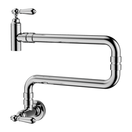 York Wall Mounted Pot Filler Chrome (NR692103cCH)