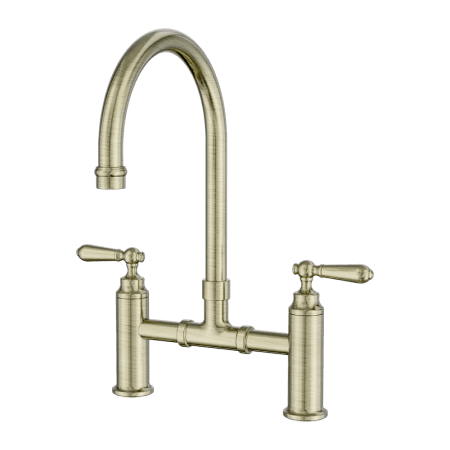 York Bridge Kitchen Set Aged Brass (NR692107bAB)