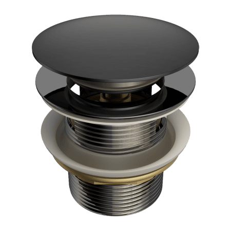 Pop Up Bath Waste 40mm With Overflow Gun Metal (NRA710GM)