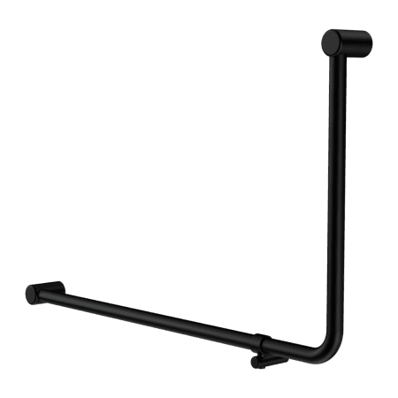 Mecca Care 32mm DDA Accessible Toilet 90 Degree Bent Tube Grab Rail 600X1000mm Matte Black (NRCR3290eMB)