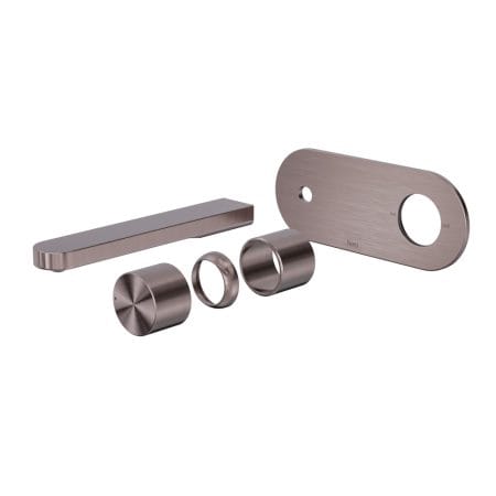 Pure SS316L Wall Basin/Bath Mixer Trim Kits Only Brushed Bronze (NR172210atBZ)