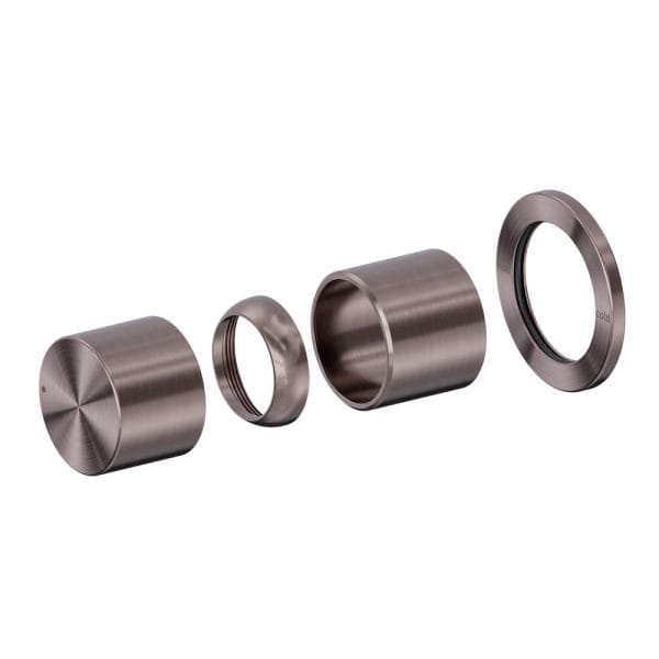 Pure SS316L Shower Mixer Trim Kits Only Brushed Bronze (NR172211tBZ)