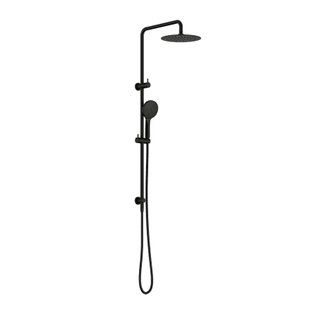 Dolce II Round Project Twin Shower Matte Black (NR232105gMB)