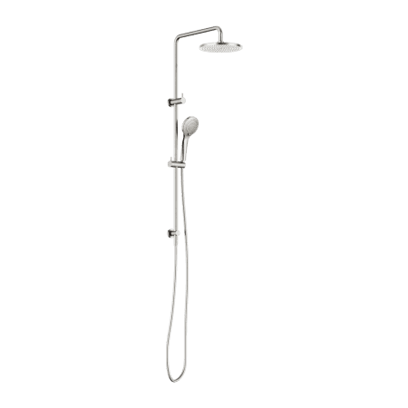 Round Twin Shower With Air Shower I Brushed Nickel (NR250805d01BN)
