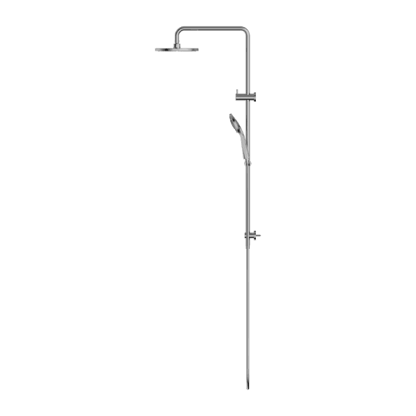 Round Twin Shower With Air Shower I Chrome (NR250805d01CH)