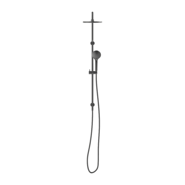 Round Twin Shower With Air Shower I Gun Metal (NR250805d01GM)