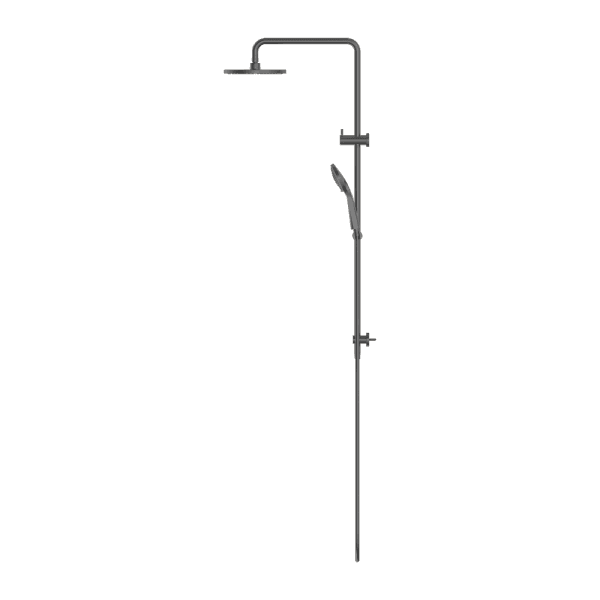 Round Twin Shower With Air Shower I Gun Metal (NR250805d01GM)