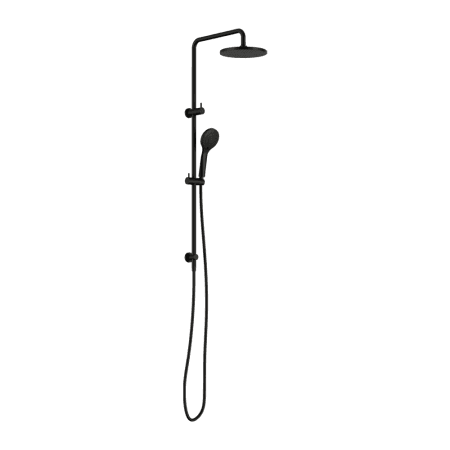 Round Twin Shower With Air Shower I Matte Black (NR250805d01MB)