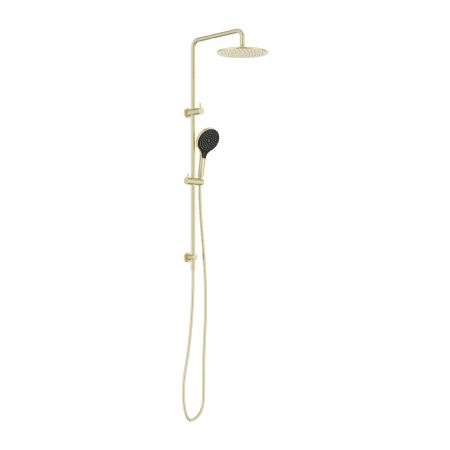 Round Twin Shower With Air Shower II Brushed Gold (NR250805d02BG)