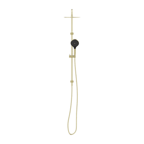 Round Twin Shower With Air Shower II Brushed Gold (NR250805d02BG)