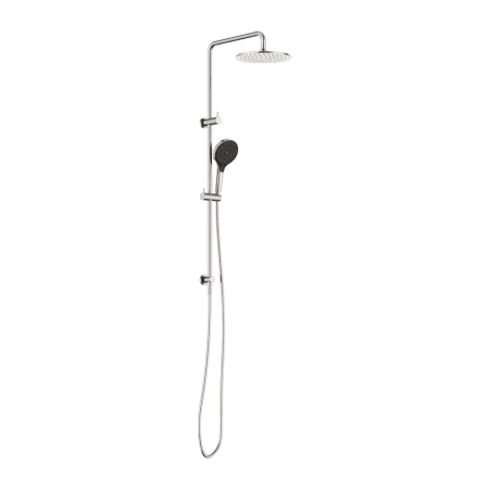 Round Twin Shower With Air Shower II Brushed Nickel (NR250805d02BN)