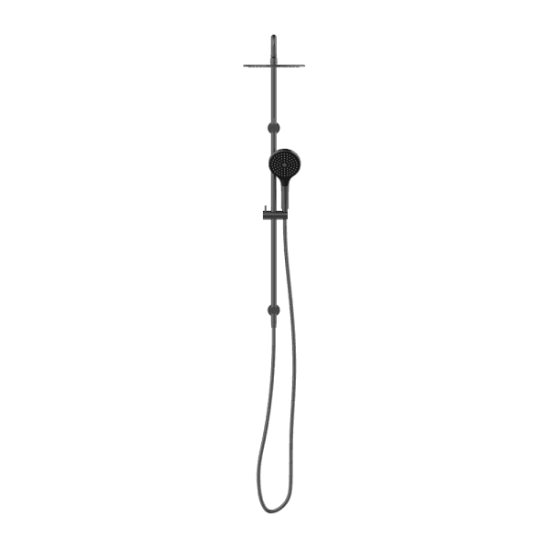Round Twin Shower With Air Shower II Gun Metal (NR250805d02GM)